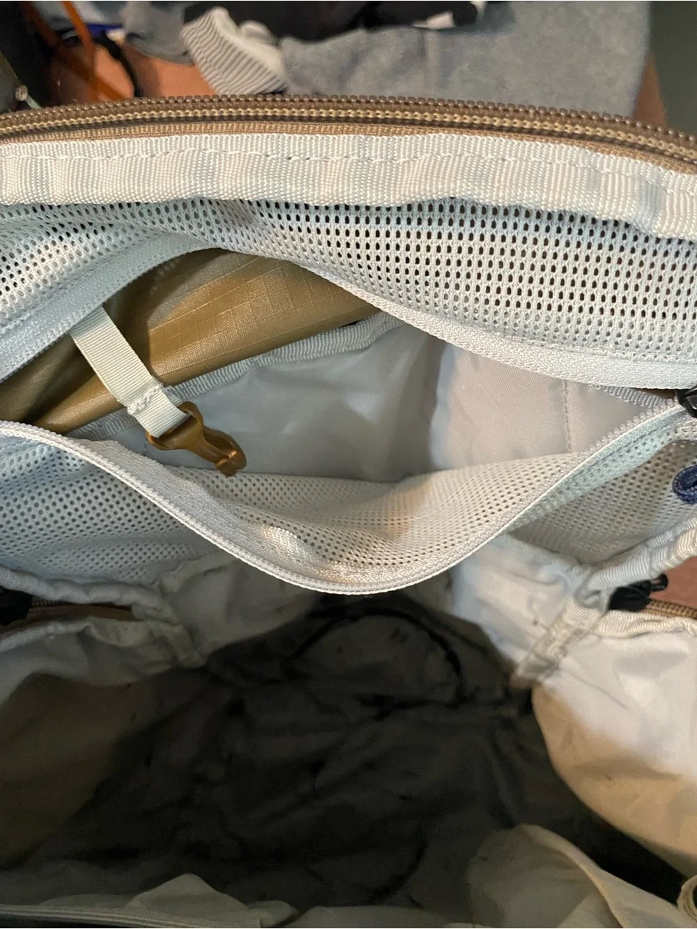 REI brown backpack